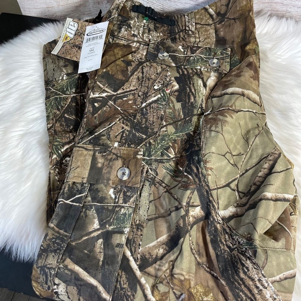 Team Realtree NWT Camo Twill All Purpose Six Pocket Pants‎ Sz XXL